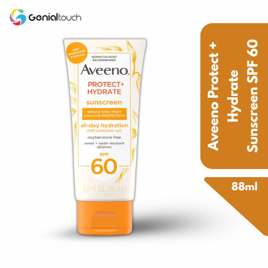 Aveeno Protect + Hydrate Sunscreen SPF 60, 88ml