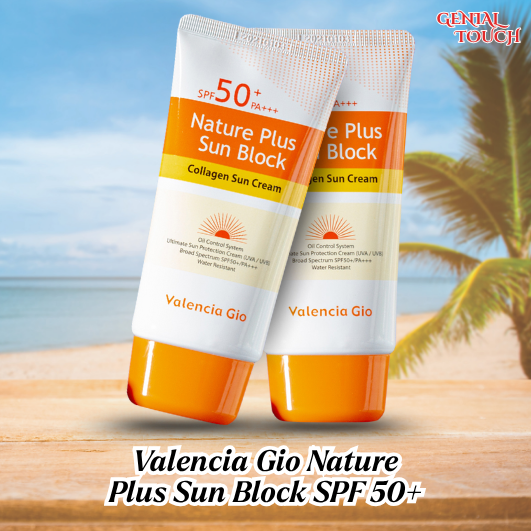 Valencia Gio Nature Plus Sun Block SPF 50+ PA+++