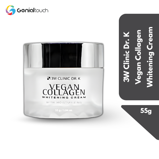 3W Clinic Dr. K Vegan Collagen Whitening Cream 55 G