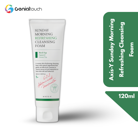 Axis-Y Sunday Morning Refreshing Cleansing Foam 120ml