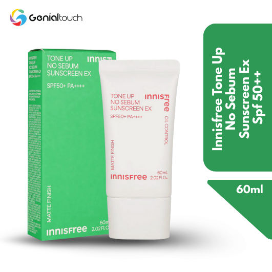 Innisfree Tone Up No Sebum Sunscreen Ex Spf50++ 60 ml