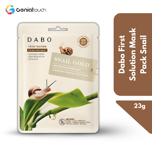 Dabo First Solution Mask Pack Snail 23 g