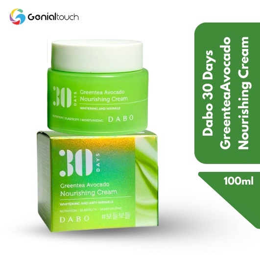 Dabo 30 Days Greentea Avocado Nourishing Cream 100 ml
