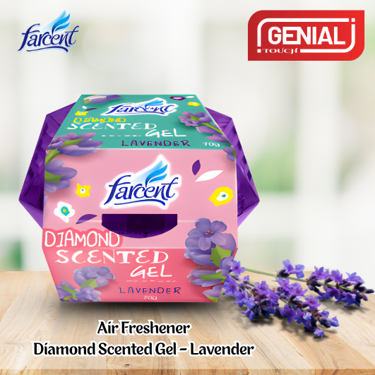 Farcent Diamond Scented Gel (Lavender)
